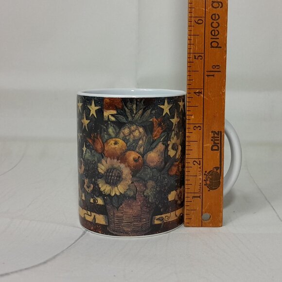 Land And Wise Mug Coffee Cup 2003 Above The Fruited Plain SW#39 Susan Winget Art - Picture 9 of 10